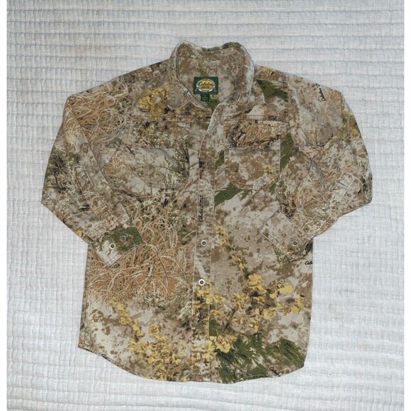 Cabela's Camo Youth Long Sleeve - Size 6 Hunting - Picture 1 of 6